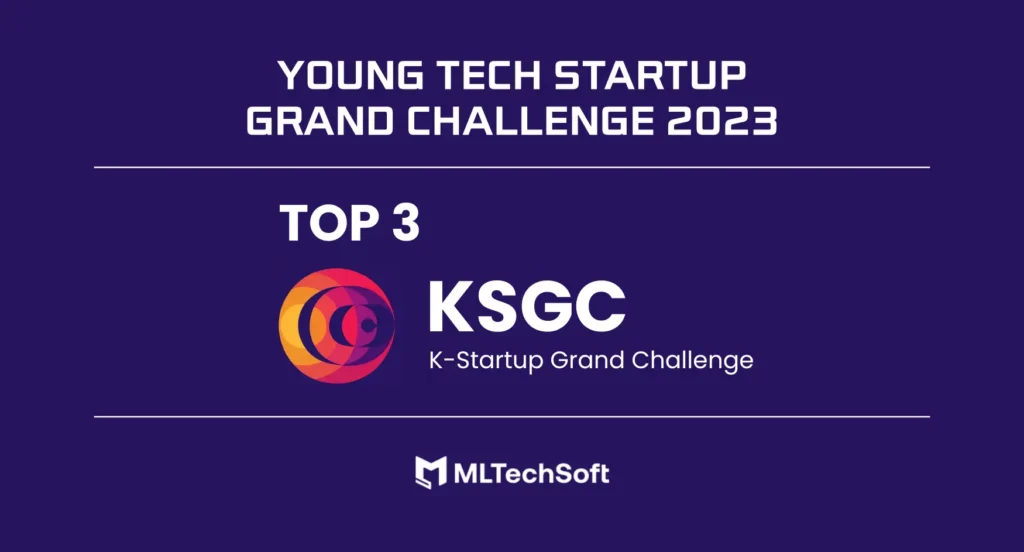 MLTech Soft Recognized as a Top 3 Startup at Korea’s K-Startup Grand Challenge