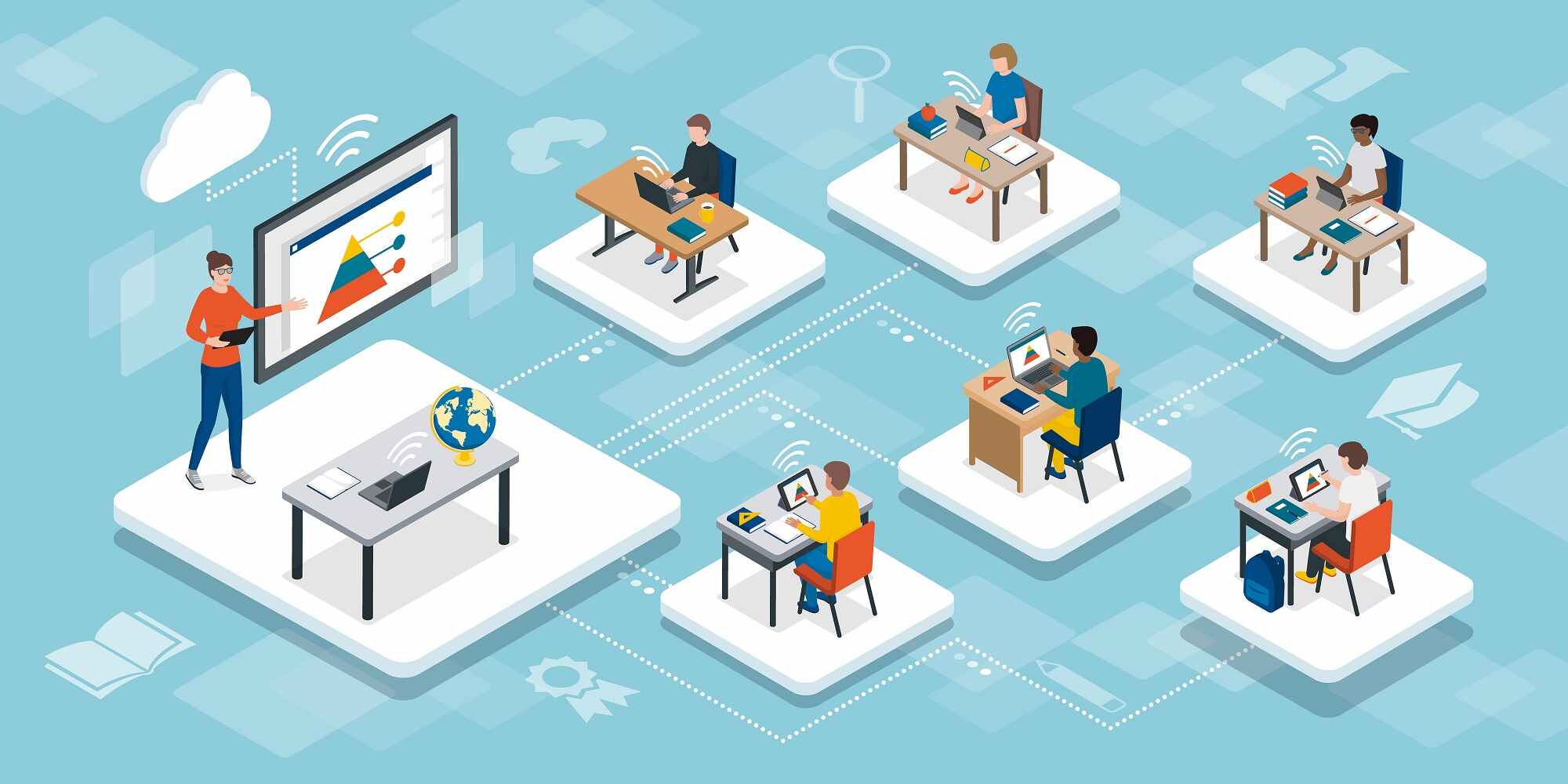 AI Works With Blockchain